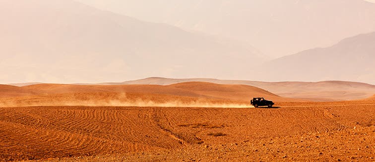 Sehenswertes in Marokko Agafay-Wüste